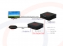 Schemat zastosowania - Konwerter światłowodowy sygnałów wideo DVI, HDMI, CVBS, VGA, YPbPr + audio - RF-KNVVID-FIB-1011F-BHD-T/R
