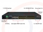 Panel przedni z opisem interfejsów - Switch Planet 16 portów 1000M SFP Gigabit zarządzalny + 8 RJ45 + 4 porty 10G Gigabit SFP+ - SGS-6341-16S8C4XR