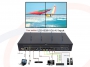 Schemat połączeń i wykorzystania - Procesor obrazu, kontroler TV Wall 2x2, 4 wyjścia HDMI, 1 wejścia HDMI - RF-TVWALL-HDMI-2204-LKM