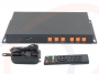 Widok zestawu - Procesor obrazu, kontroler TV Wall 1x2, 2 wyjścia HDMI, 1 wejście - RF-TVWALL-HDMI-2202-LKM