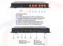 Panel przedni i tylny opis wejść i wyjść - Procesor obrazu, kontroler TV Wall 1x2, 2 wyjścia HDMI, 1 wejście - RF-TVWALL-HDMI-2202-LKM
