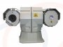 Widok frontu - Kamera IP 200 megapixel zoom 20x + oświetlacz laserowy IR 400m w obudowie z obrotnicą IP PTZ - RF-IPPTZ-20X-IR400-SNR