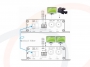 Schemat Złączy - Światłowodowy Konwenter 3G-SDi + Transmiter Danych - RF-3117-LC/PX-HD/SDI