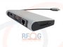 Panel boczny - Wielofunkcyjny HUB USB 3.1 Typu C - RF-USB-HDMI-RJ45-AUDIO--PD-SD/TF-FOX