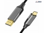 Kabel USB-C 3-1 do DisplayPort 4K 60Hz długość 180CM 6FT