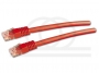 kabel UTP kategoria 5e, czerwony, 1,0m, kabel sieciowy