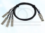 Kabel breakout Mini-SAS 10G na 4x SFP 2,5G